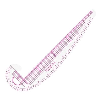 Practical 3 To 1 Plastic To Measure Metric Ruler Curve To Fit The Sewing Grading Tool That Sets The Design Pattern - 