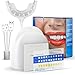 Herwiss Teeth Whitening Accelerator Light, Powerful Blue LED Teeth Whitener with 3 Adapters for iPhone, Android & USB, Whiten Teeth Faster, Work with Teeth Whitening Strips, Gels (Not Included)