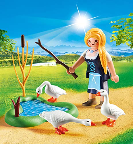 PLAYMOBIL 70083 Ostereier Gänsemagd, bunt – Bild 3