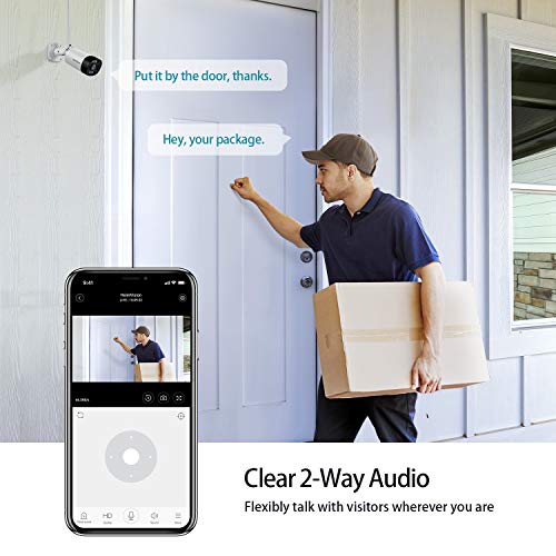 HeimVision 2K Outdoor Security Camera, WiFi Smart Camera with
