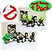 Ghostbusters Original Ecto Minis Basic Figure Mystery Blind Bags Gift Set Party Bundle - 4 Pack (Assorted)