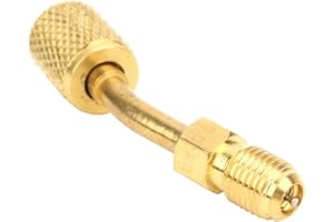 AD87-45 R410A Adapter for Vacuum Pump - 1/4" Male to 5/16" Female SAE - HVAC & Refrigeration Service