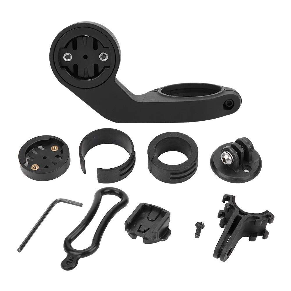 Keenso Bike Computer Mount, Universal Out Front Bike Computer Mount Cycling Computer Handlebar Mount For Bryton Cateye Bicycles and spare parts