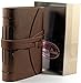 Luxury Leather Bound 5x7 Journal 100% Cotton Handcrafted Paper A5 Brown in Gift Box