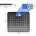 Accuweight Digital Body Weight Bathroom Scale with Smart Step-On Technology, 400 lbs, Gray