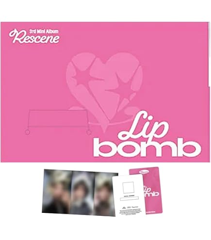 Amazon.com: Rescene Lip bomb 3rd Mini Album [tint Ver.] Photobook