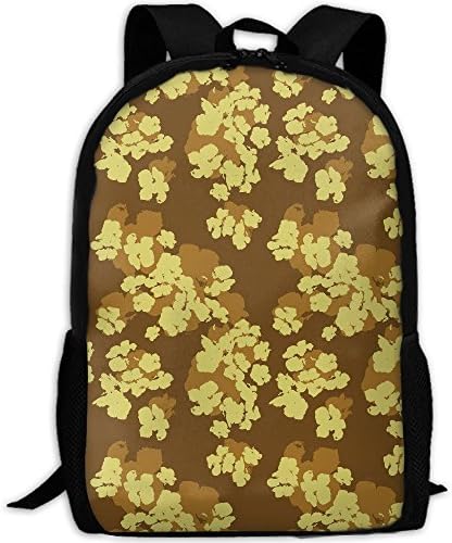 3D Repeat Mockup Unisex Backpack Lightweight Laptop Bags Shoulder Bag School Bookbag Daypacks