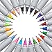 SHARPIE Permanent Markers, Ultra-Fine Point, 80s Glam Colors, 24 Pack