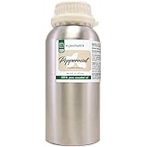 GreenHealth Peppermint Essential Oil – 16 fl oz – 100% Pure & Uncut – Steam-Distilled – Aluminum Bottle for Diffuser, Cleaning, DIY Projects