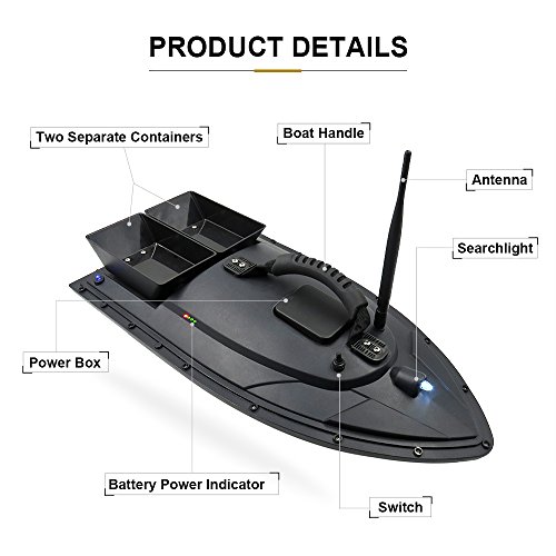 Goolsky Flytec Flytec 2011-5 Fish Finder 1.5kg Loading 500m Remote Control Fishing Bait Boat RC Boat