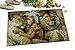 LB 3D Printed Anti-Slip Bath Mat Soft Bathroom Rugs Bathroom Carpet Safety with Memory Foam 17'' x 24'' (Lion)