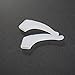 QQ Studio 2pc Premium Clear Replacement Nose Pads for Ray-Ban Aviators w/Bonus Secure Retainers