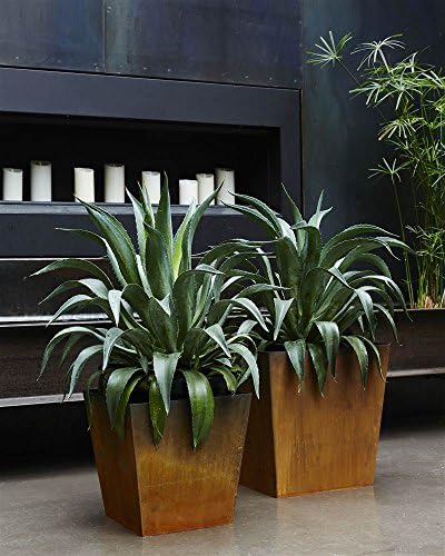 Tapered Planter in Corten (16 in.)