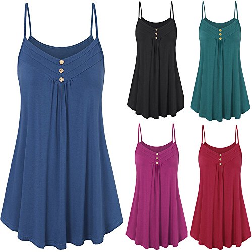 Mysky Women Plus Size S-38X Button Low Neck Irregular Tunic Top Long Sleeve Shirts Ladies Classic Pure Loose Mini Dress Red