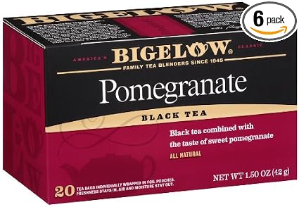 Bigelow Black tea pomegranate - 20 ct (072310001138)