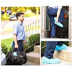 51ipi8TO4sL. SS150 Premium-100-Pack-50-Pairs-Disposable-Boot-Shoe-Covers-Durable-Water-Resistant-non-slip-non-toxic-Recyclable-blue-stretchable-fits-up-to-size-11-US-Men-and-13-US-Women