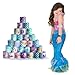 JoyJon 48 Pcs Mermaid Slap Bracelet Mermaid Party Favors, Wristband Snap Bands Class Prizes for Kids, Girls Party Decorations Favors