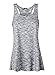 JL&LJ Women Tank Tops Soft Cotton Racerback Workout Loose Fit Plus Size Vest for Yoga Jogging Running (Gray, XL)