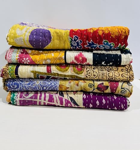 Mycrafts Vintage Indian Kantha Quilt