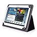 DigiLand 10.1 Inch Tablet Case - Fits Model# DL1010Q - UniGrip 10 Edition Folio Case - BLACK - By Cush Cases