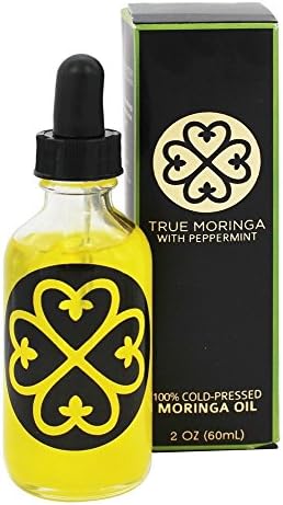 True Moringa All Purpose Body Oil with Peppermint, 2 oz/60 mL