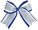 3 Color Metallic Jumbo Cheer Hair Bow