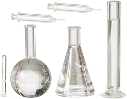Amazon Com Melody Jane Dolls House Test Tube Beaker Injection Set Chemistry Hospital School Accessory Toys Games