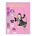 McCall Patterns M6593CCE Toddlers'/Children's Tops, Skirt, Leggings and Arm Warmers Sewing Pattern, Size CCE (3-4-5-6)