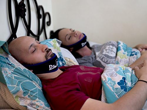 Anti-Snoring Relief Adjustable Chin Jaw Strap Support - Natural and Instant Stop Snoring Solution Sleep Aid (2 sizes INCLUDED)
