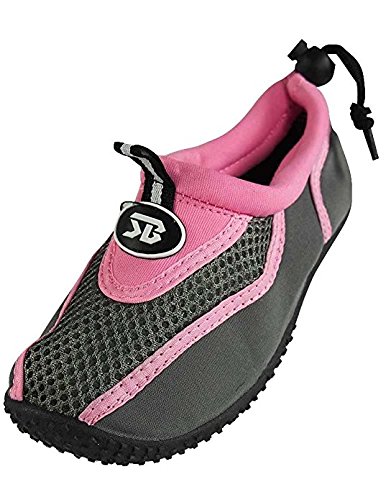 New Starbay Brand Kid's Athletic Water Shoes Aqua Socks (2, Pink)