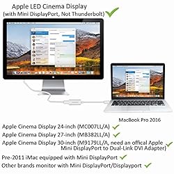 Amiroko USB-C to Mini DisplayPort Adapter, USB 3.1