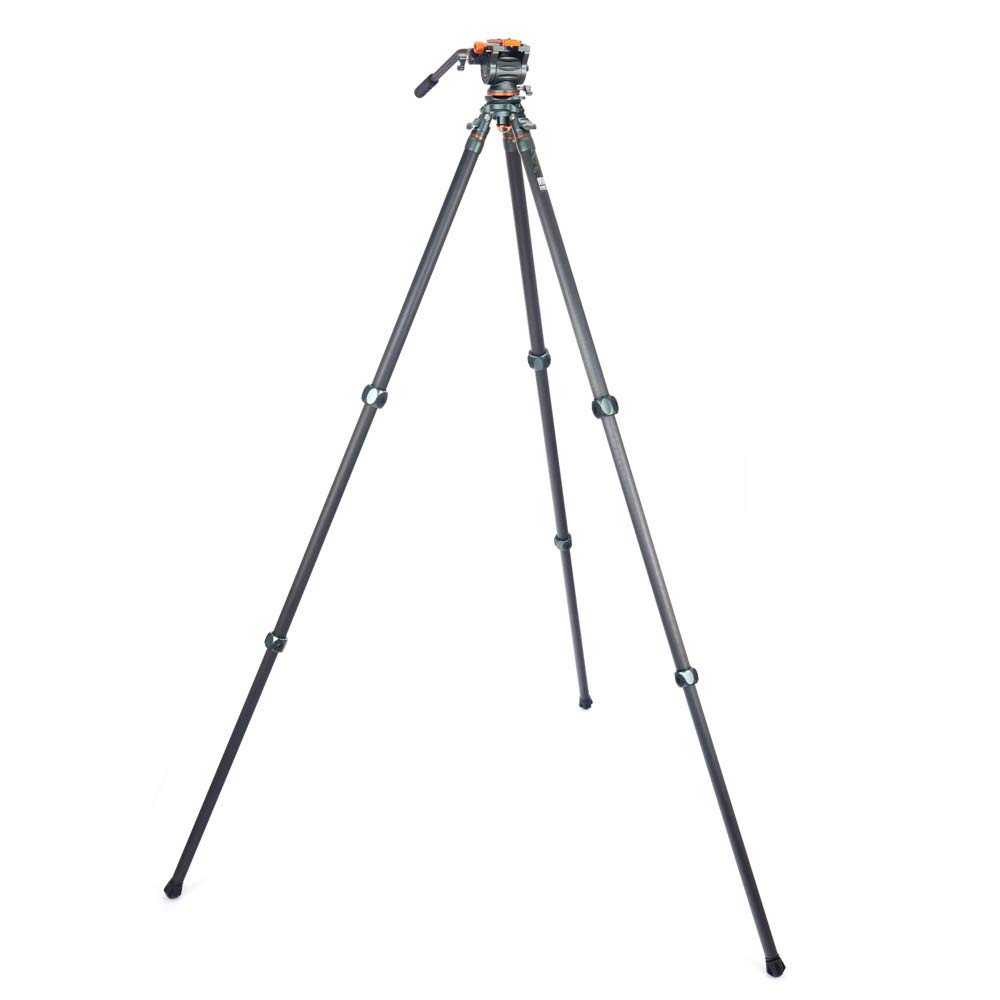 3 Legged Thing Legends Mike Carbon Fibre Levelling Base Tripod - 3 Section Adjustable Camera and Video Levelling-Base Tripod with 3 Detachable Legs (Mike Kit A) (MIKEKIT-A)
