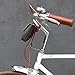 TOURBON Vintage Canvas Bike Panniers Bicycle Handlebar Bag (Green)