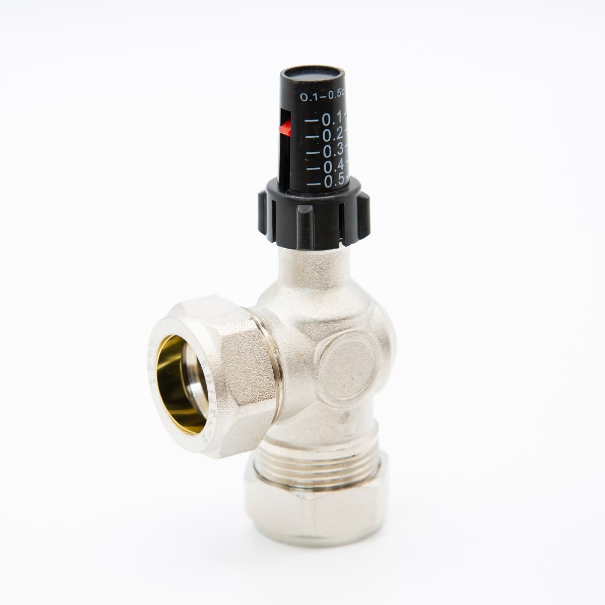 Plumb Bliss Angled Auto Bypass Valve 22mm