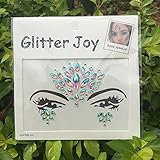 DaLin Face Gems Rave Festival Jewels Crystals Bindi Rainbow Tears Rhinestone Temporary Tattoo Face Rocks SFA005