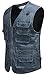 Mrignt Men's Oversize Pockets Travels Sports Outdoor Vest (Blue(Thick), US L (Asia 3XL))