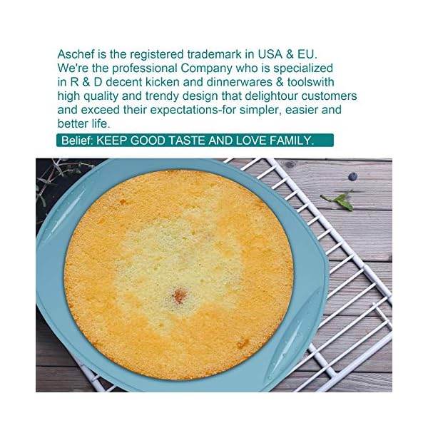 Aschef-5-Pieces-Silicone-Nonstick-Baking-Pan-Bakeware-Mold-Tray-Tools-Set-BPA-Free-Food-Grade-for-Muffin-Bread-Loaf-Cake-Pan-Sheet-Set-Blue Economical 7in1 Nonstick Silicone Baking Cake Pan Tin Tray Sheet Mould Set for Oven, BPA Free Heat Resistant Bakeware…