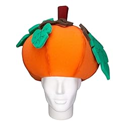 FOAM PARTY HATS: Pumpkin Hat - Pumpkin Deco Hat
