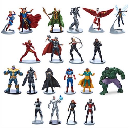marvel figurine playset