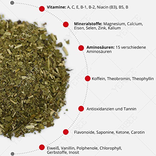 Yerba Mate Tee Rosamonte Traditional Set 2.5 kg ( 5x500g ) mit Himbeere Kombucha Pilz Drink | 100% Natürliches… – Bild 7