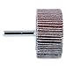 BHA Aluminum Oxide Shank Mounted Flap Wheels, 2” x 1” x 1/4”, 60 Grit - 5 Pack