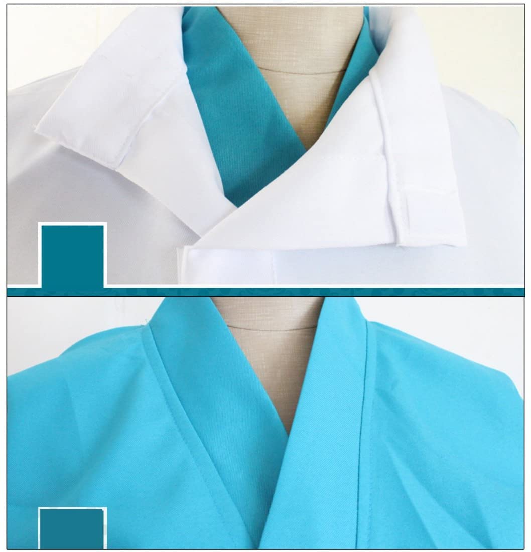 RICHAIR Anime Cosplay, Haku Costume, 4-Piece Set, Cosplay Chihiro, Halloween, Christmas, Present, School Festival, Men and Women, Common Size