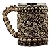 Ebros Large Ossuary Heaps of Skulls And Bones Graveyard Mug Beer Stein Tankard Coffee Cup For Drinking 14oz Alchemy Macabre Wizards And Druids Myths And Legends Themed Novelty