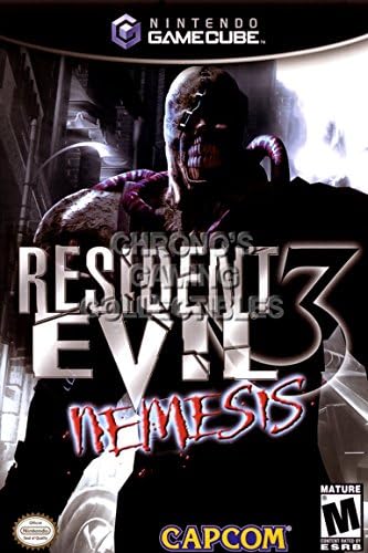 CGC Huge Poster - Resident Evil 3 Nemesis BOX ART - Nintendo GameCube GC - NGC055 (24" X 36")