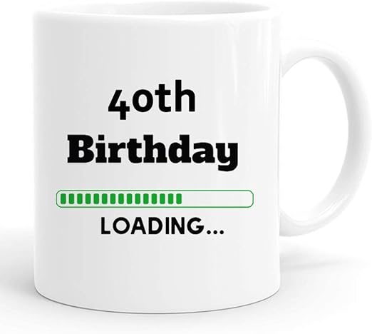 40th birthday mug for him