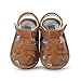 Neband Baby Girl Boy Sandals, Premium Soft Anti-Slip Sole Infant Baby Sandals 12-24Months Summer Casual Beach Shoes Bowknot Princess Dress Flats Prewalker First Walker Shoes