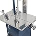 ARKSEN 2-in-1 Dual Electric Meat Band Saw & Meat Grinder Stainless Steel Sausage Attachment Freestanding, 550W, 3/4-HP