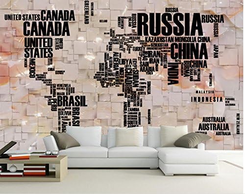 Lwcx Murales Fotograficos Personalizados Wall 3d Letra Inglesa