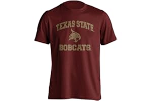 Sport Your Gear NCAA Officially Licensed Distressed Retro Short Sleeve T-Shirt Game Day Tee Spirit Wear Fan Gear Apparel