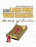Bobo Strategy Book of 200 Large Print Word Searches: The Book of Leviticus by Chris Cunliffe